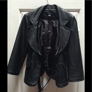 MODA INTERNATIONAL Leather Jacket